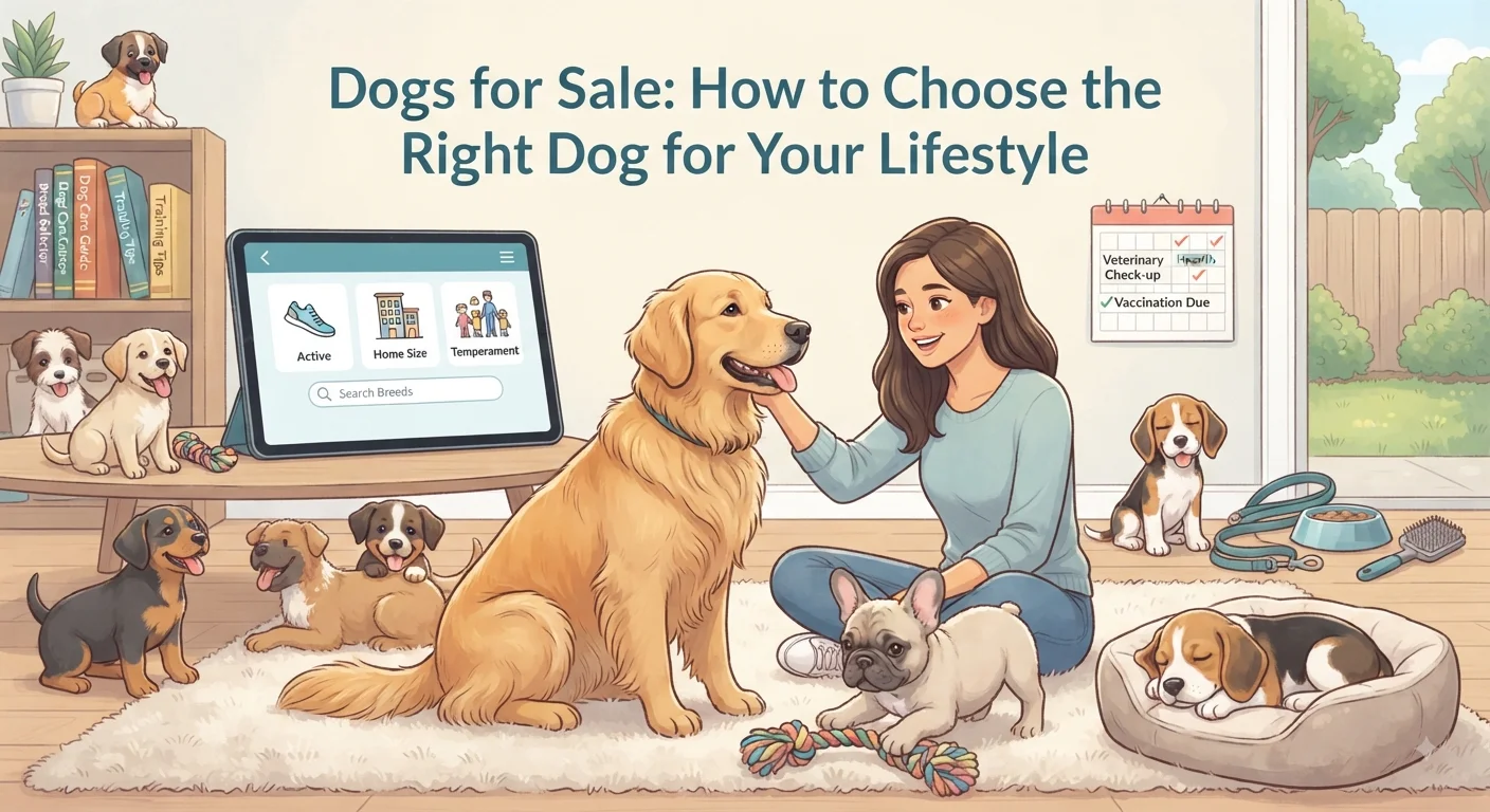 Dogs for Sale How to Choose the Right Dog for Your Lifestyle